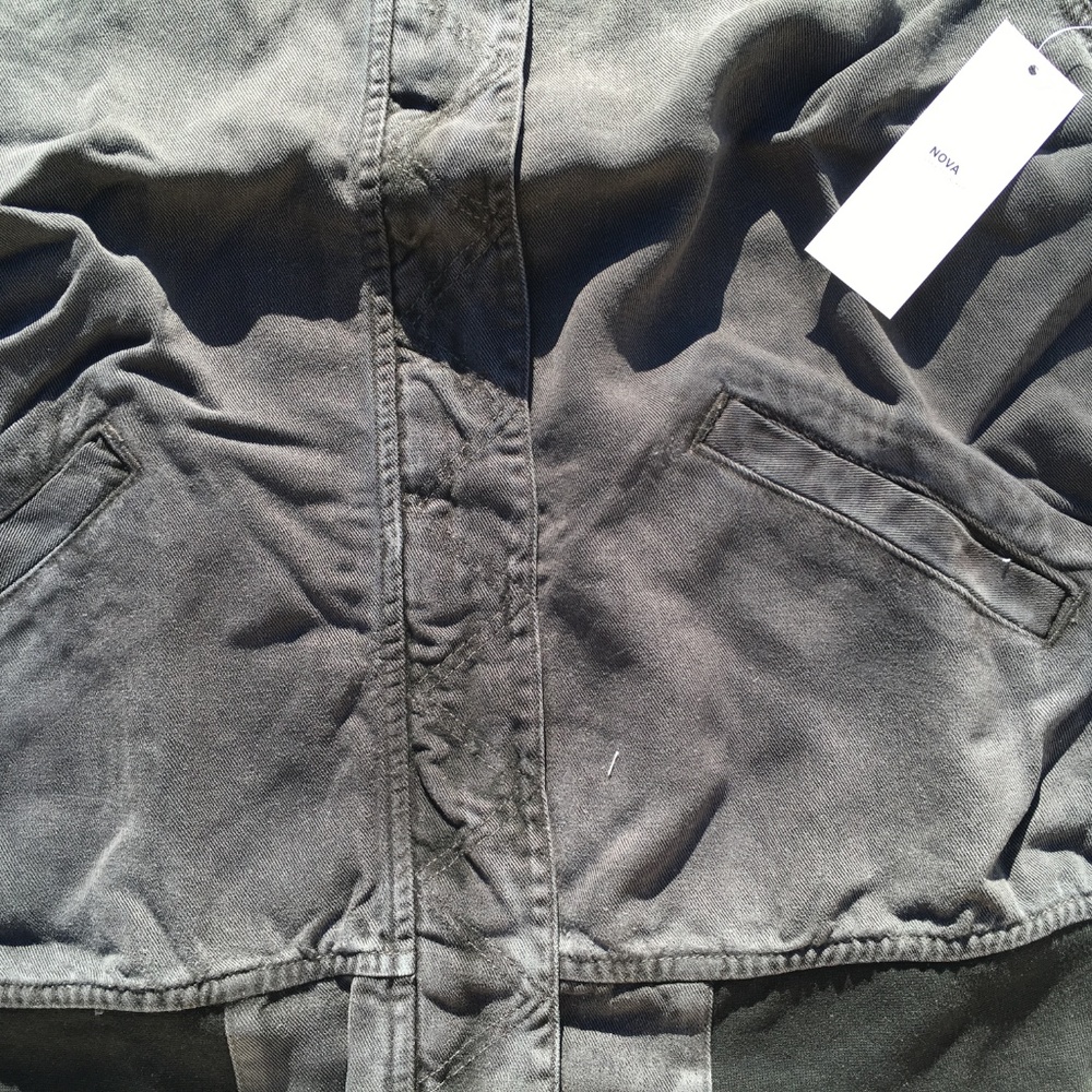 Hudson Nova Varsity Jacket black tencel medium - Picture 3 of 8